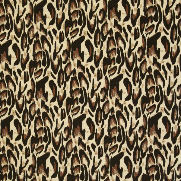 Baumwolljersey Leska Leoprint von Swafing